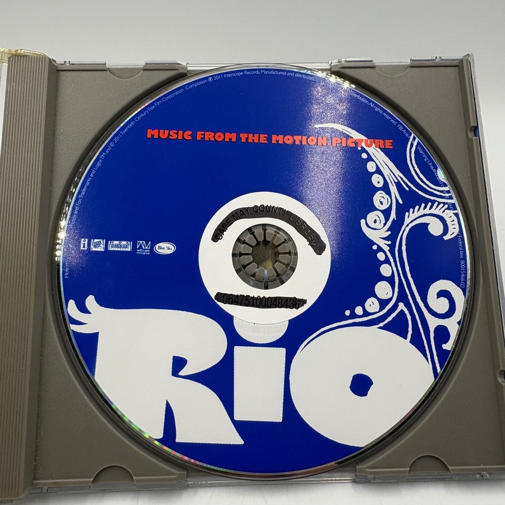Interscope Rio Soundtrack CD Kids Ex-Library - Picture 4 of 7